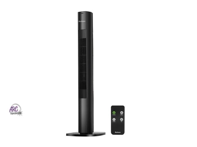 Lot 56-589023 - NEW-TESTED-Holmes digital tower fan-36" height-black