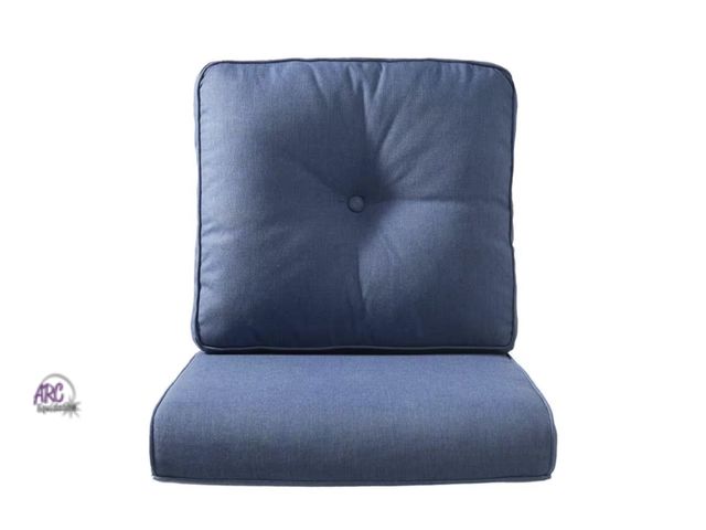 Lot 56-135664 - New in Box 22 in. x 24 in. 2-Piece CushionGuard Outdoor Lounge Chair Deep Seat Replacement Cushion S...