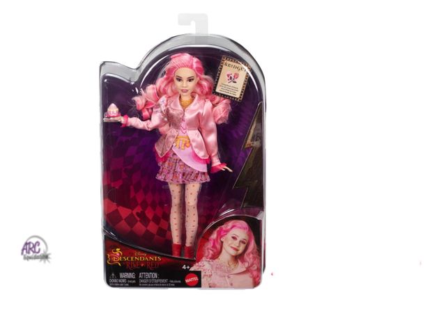 Lot 56-315330 - New, Disney Descendants: The Rise of Red Fashion Doll &amp; Accessory - Bridget, Young Queen of Hear...
