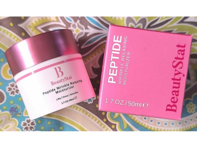 Lot 56-374965 - New In Box BeautyStat Peptide Wrinkle Relaxing Moisturizer ( .7oz/50ml) - Made in the USA - Created ...