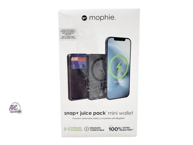 Lot 56-805024 - New - Mophie Snap+ Juice Pack Mini Wallet