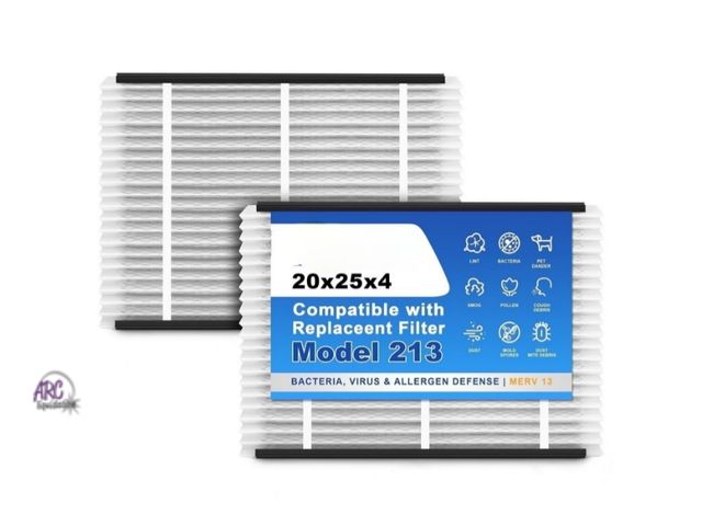 Lot 56-533141 - PACK OF 3 213 210 Replacement Filter Compatible with AprilAire Air Purifier Models 1210 1620 2210 22...