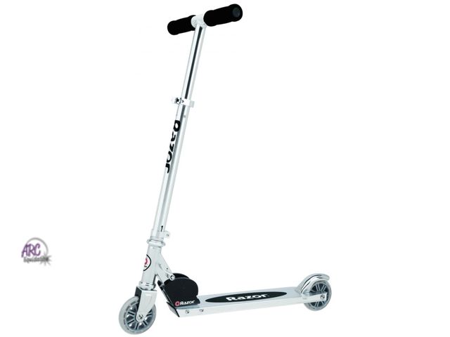 Lot 56-641951 - New - Razor A Kick Scooter for Kids - Clear, Lightweight, Foldable, Aluminum Frame, for Child Ages 5...