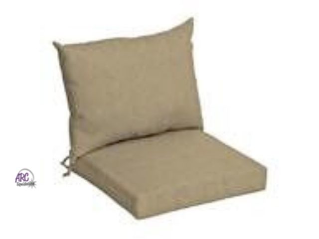 Lot 56-348862 - New ARDEN
21 in. x 21 in. Tan Hamilton Outdoor Dining Chair Cushion
