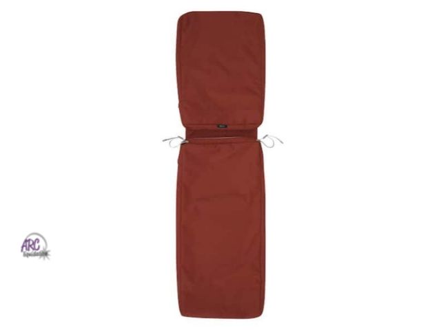 Lot 56-589146 - NEW-Ravenna 72 in. D x 21 in. W x 3 in. H Patio Chaise Lounge Cushion Slip Cover - Durable Outdoor C...