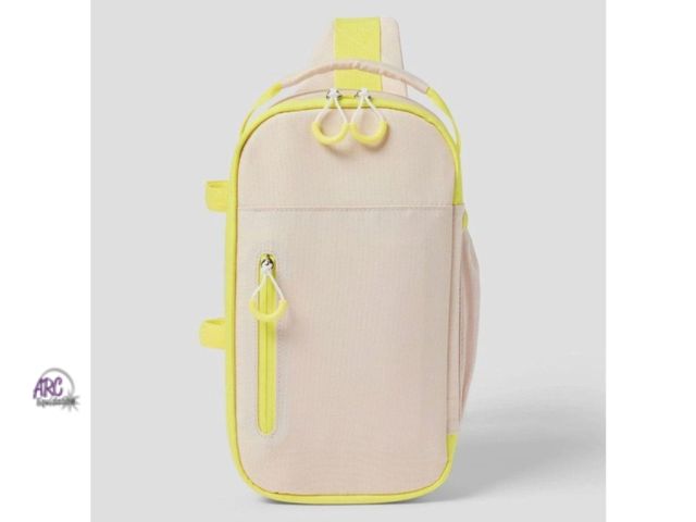 Lot 56-323560 - New - Sun Squad 6 Cans/4.5qt Soft Sided Cooler With Adjustable Straps Can be worn as a sling bag or ...
