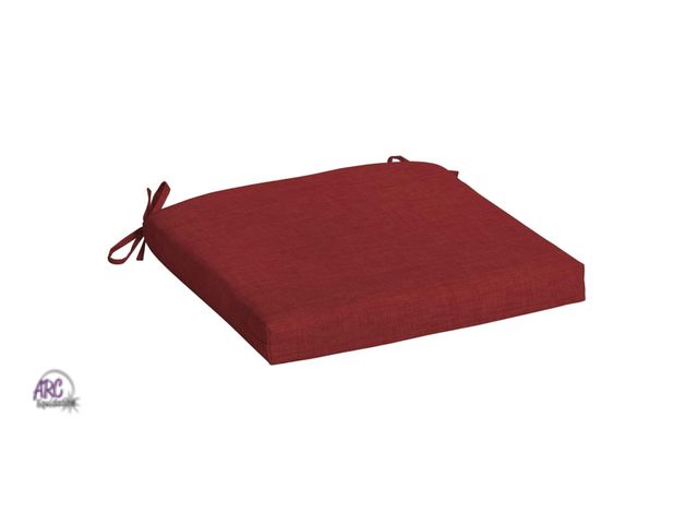 Lot 56-148810 - New Arden Chair Cushion, 19 x 18, Rain-Proof, Fade Resistant, for Dining, Adirondack, and Rocking Ou...