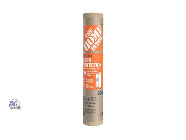Lot 56-637664 - New - The Home Depot 36 in. x 100 ft. Heavy Duty Floor Protection Drop Cloth