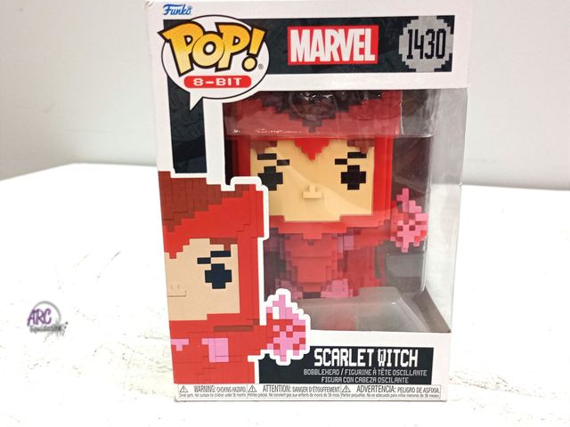 Lot 56-447660 - New - Funko Pop! Marvel: 8-Bit - Scarlet Witch - Marvel Comics - Collectable Vinyl Figure Action Fig...