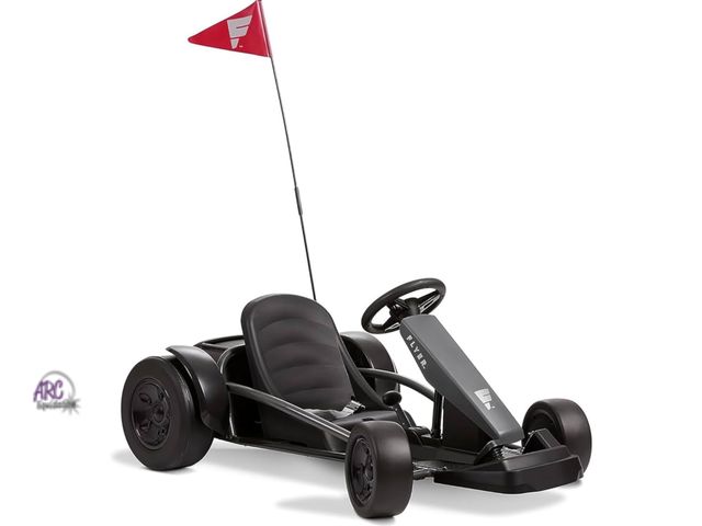 Lot 56-246147 - (parts or repair)Radio Flyer 36V Battery-Powered Kids Electric Go-Kart with Adjustable Seat, Rubber ...