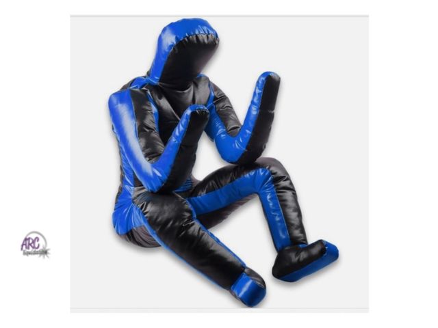 Lot 56-150011 - New DAAN Grappling Dummy MMA submissive BJJ submissive Position for Combat Training (Blue/Black)