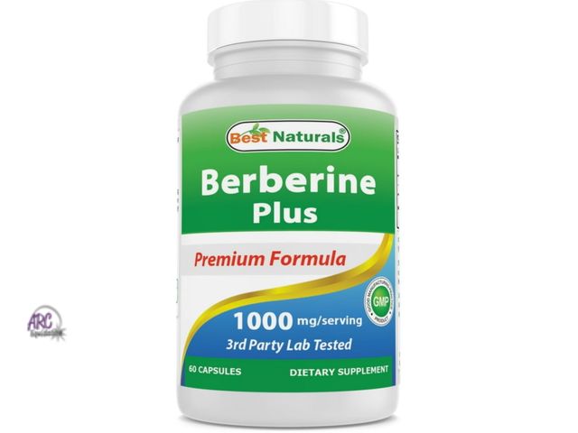 Lot 56-265798 - NEW Best Naturals Berberine Plus 1000mg per Serving, (Non-GMO) 60 Capsules - Contains Berberine HCL ...