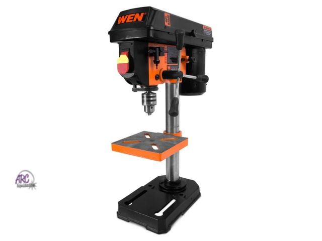 Lot 56-712767 - New in box. WEN 2.3-Amp 8-Inch 5-Speed Cast Iron Benchtop Drill Press