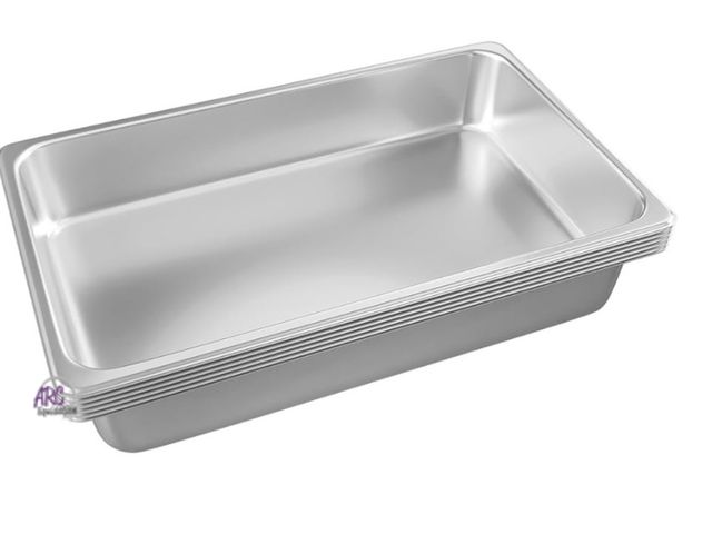 Lot 56-453840 - New in box 5- Pack 6" Full Size Catering Pans Buffet Pans for Home Use 12L Deep Fryer with Oil Drain...