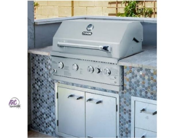 Lot 56-719445 - New in box. NXR 31 in. 4-Burner Built-In Gas Grill in Stainless Steel with Infrared. Retail $849