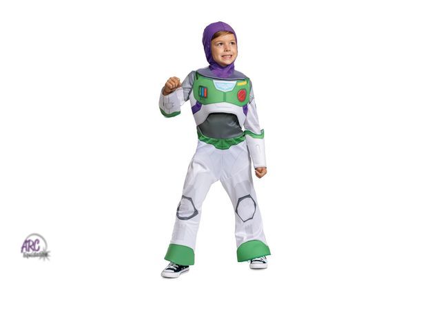 Lot 56-337619 - New, Official Disney Pixar Lightyear Buzz Space Ranger Costume for Kids Size 3-4