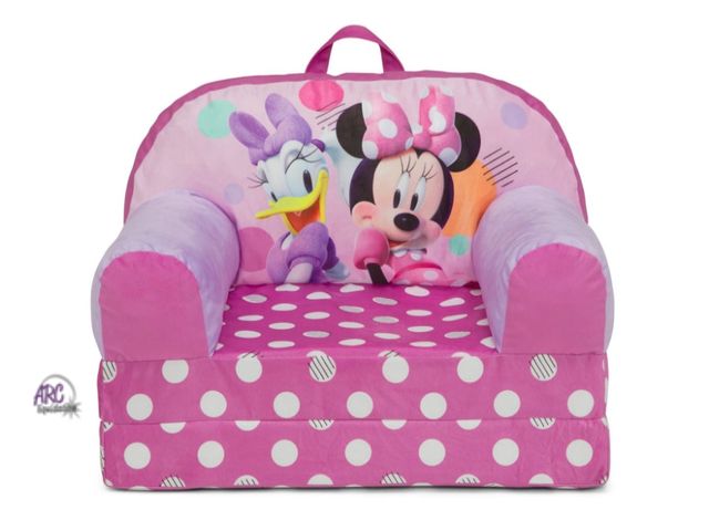 Lot 56-544930 - NEW-Minnie Mouse Cozee Buddy Flip-Out Chair-21" X 15" X 16"