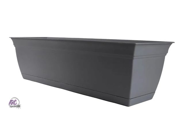 Lot 56-837910 - New - *Cracked Corners See Pictures *** The HC Companies 30" Eclipse Plastic Window Box