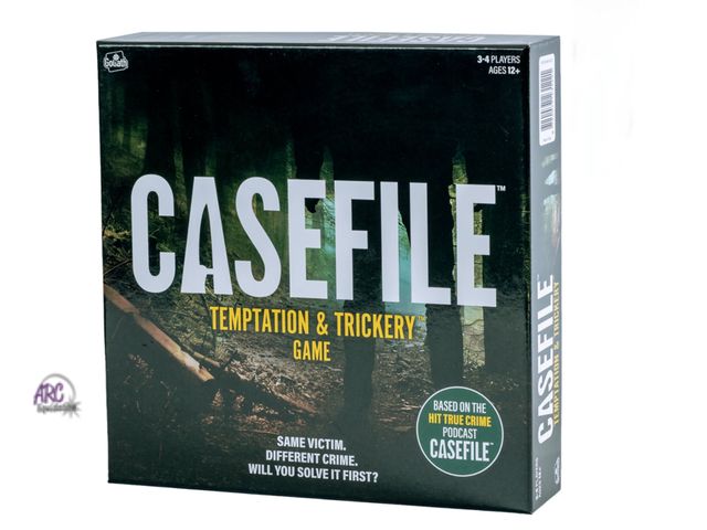 Lot 56-313330 - New, Goliath Casefile: Temptation &amp; Trickery - Re-playable True Crime Inspired Board Game