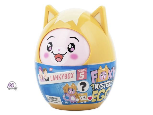 Lot 56-291430 - NEW LankyBox Foxy Mystery Egg with 8 Exciting Toys to Discover Inside, Officially Licensed LankyBox ...