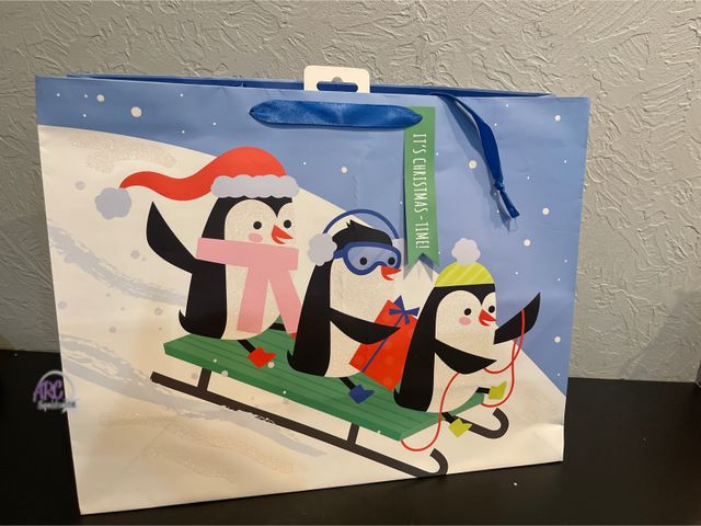 Lot 56-322830 - New, lot of 12, Christmas bags,  16”x12.5”x6”