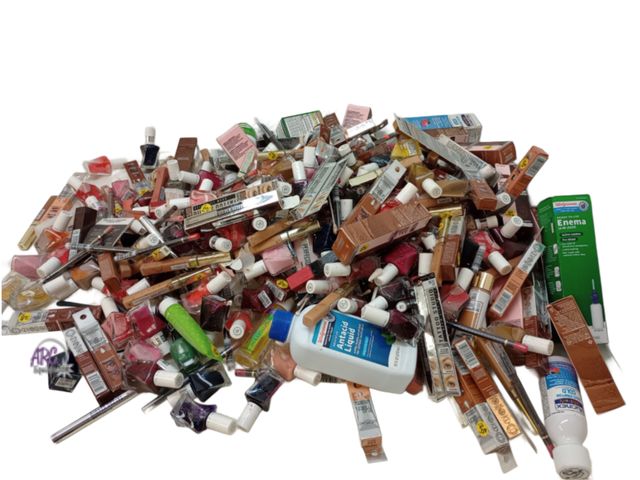 Lot 56-760751 - Box lot of over 300+ PCs of miscellaneous health and beauty products. Some products may be out of da...