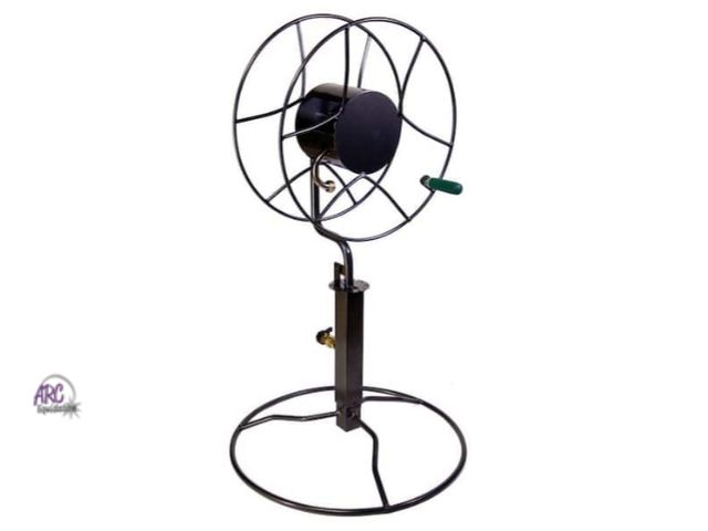 Lot 56-726857 - New in box.Free Standing Swivel Reel with Patio Base