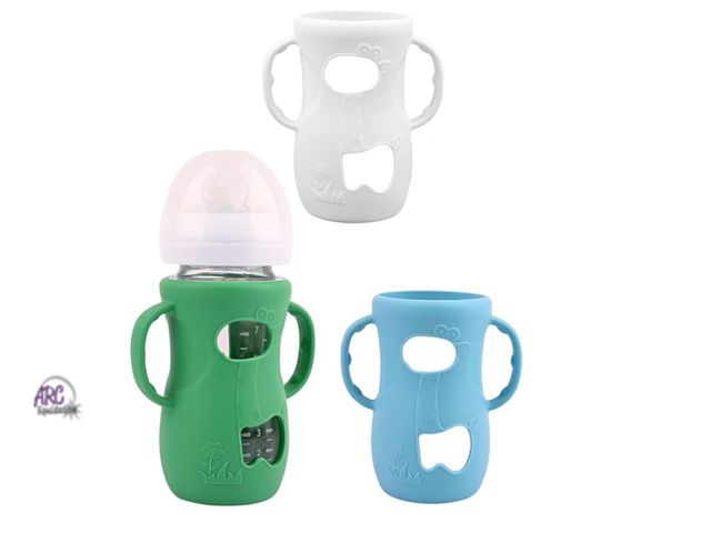 Lot 56-116224 - New Azonee 3 Pack Silicone Sleeves for Avent Natural Glass Baby Bottles – Anti-Breakage Baby Bottle ...