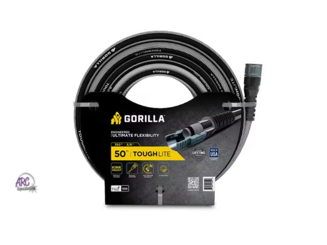 Lot 56-237664 - Out Of Box - ToughLite 5/8 in. x 50 ft. Heavy Duty Garden Hose