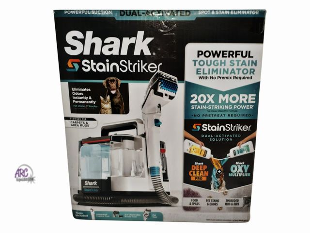 Lot 56-225261 - New In Box -  Shark StainStriker Portable Carpet &amp; Upholstery Cleaner