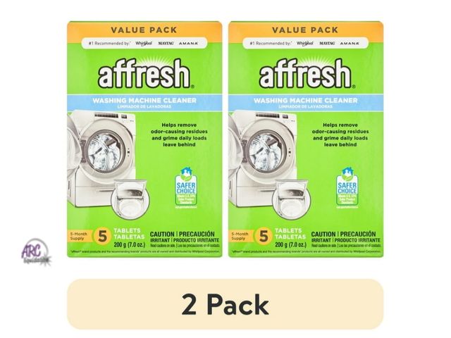Lot 56-798014 - (2 pack) Affresh Washer Cleaner Tablets, 10 Count total