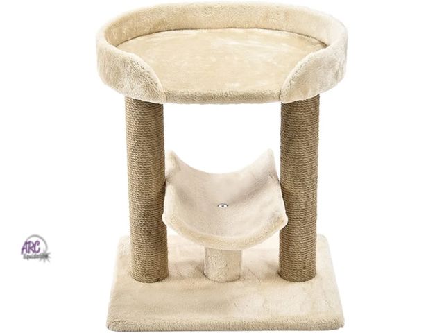 Lot 56-465111 - NEW-TWO BY TWO-Cat scratching post-cat perch-18 x 13 x 21 inch