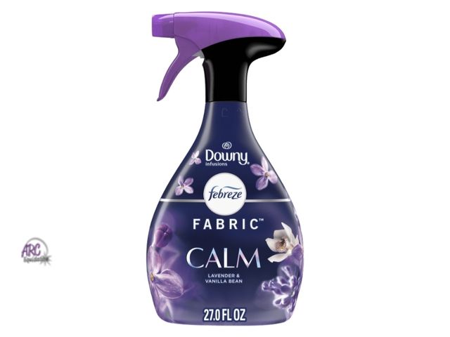 Lot 56-796224 - NewFebreze Fabric Spray Air Freshener, Odor-Fighting Fabric Refresher, Downy Calm, 27 fl oz