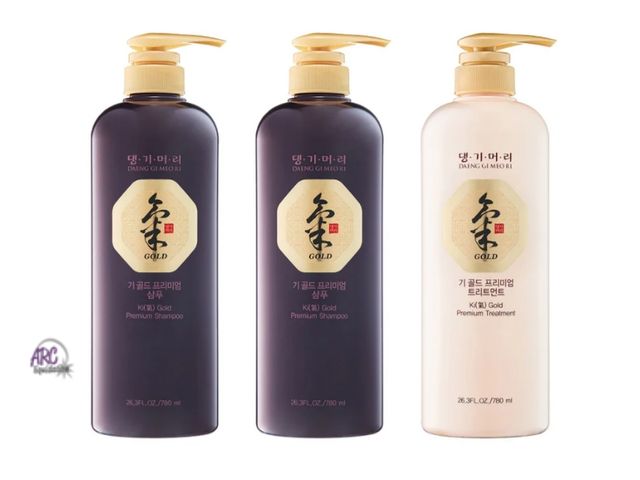 Lot 56-500764 - New and sealed Daeng Gi Meo Ri Ki Gold Premium Shampoo and Treatment Set