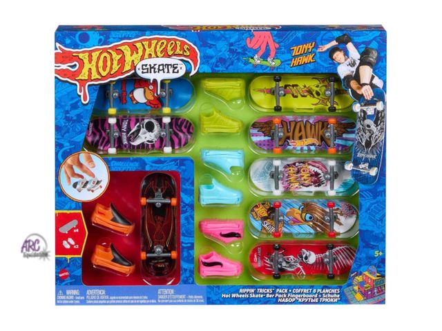 Lot 56-293430 - NEW Hot Wheels Skate Rippin' Tricks Pack