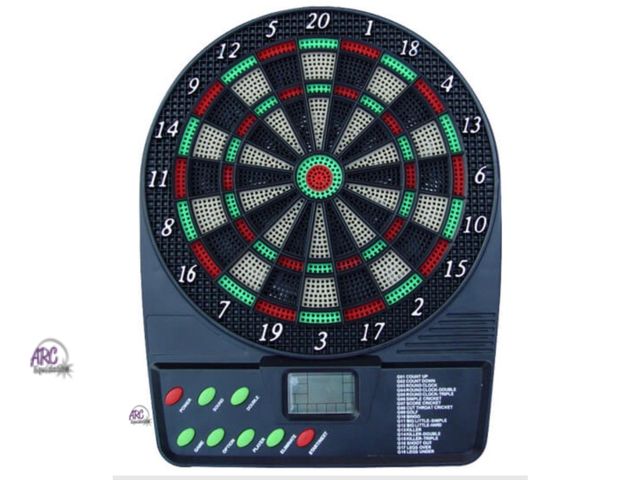 Lot 56-501724 - NEW-Penpen electronic tabletop dartboard 10"x8"
