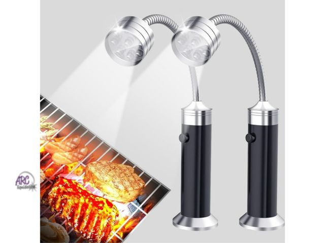 Lot 56-265125 - NEW OPEN BOX Rongsi Barbecue Grill Light, Magnetic Base, Ultra-Bright LED Grill Lights, 360 Degree F...