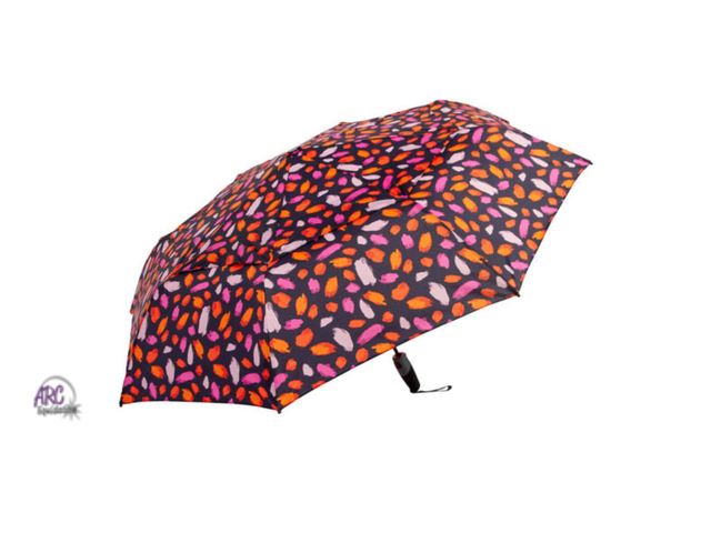 Lot 56-185017 - New SHED RAIN Windpro Arc Umbrella (Navy, Orange, Pink)