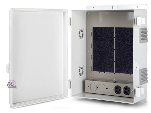 Lot 56-631650 - New - Namunanee Outdoor Electrical Junction Box 16"h X 12"l X 5.9"w