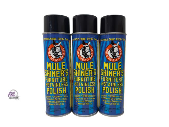 Lot 56-645851 - New Lot of 3 - Mule Shiner’s Furniture and Polish. Ssc-16