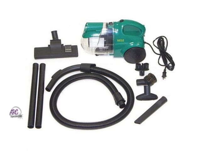 Lot 56-735018 - Used. Tested and works. Bissell Big Green Commercial BGC2000 Bagless Canister Vacuums, Cartridge Fil...