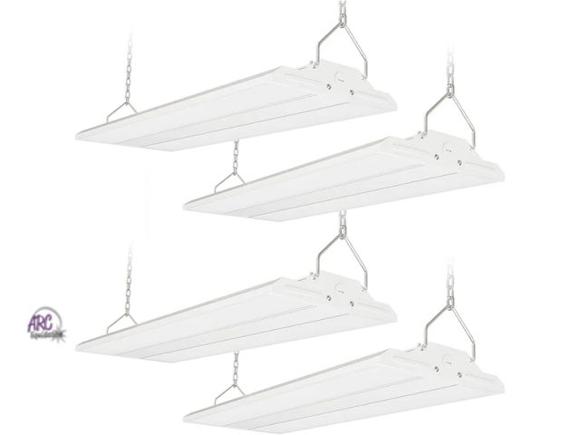 Lot 56-754050 - New in box. LED Linear Shop Lights 150W, 22500LM High Bay Lights 5000K Daylight 120-277V, 2FT Garage...