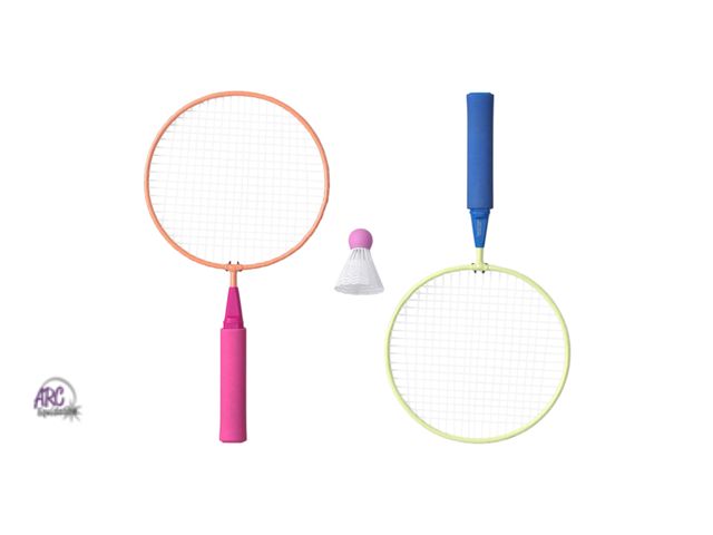Lot 56-699459 - New - Sun Squad Badminton Racket 3pc Set