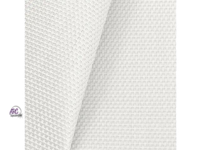 Lot 56-223418 - NEW Phifertex Plus White Outdoor Vinyl Mesh Fabric 2 Yards