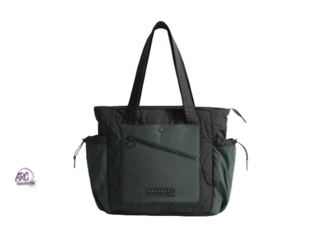 Lot 56-450460 - New - Black - Bagsmart Paz 23L Featherlight Work Tote Messenger Bag