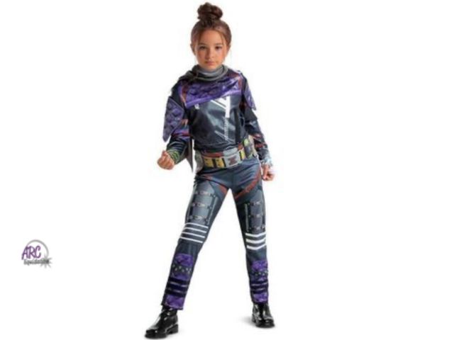 Lot 56-339719 - New Disguise Apex Legends Wraith Deluxe Child Costume size XL 14-16