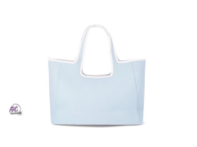 Lot 56-162013 - New London Fog Women's Marigold Pocket Canvas Tote, Blue