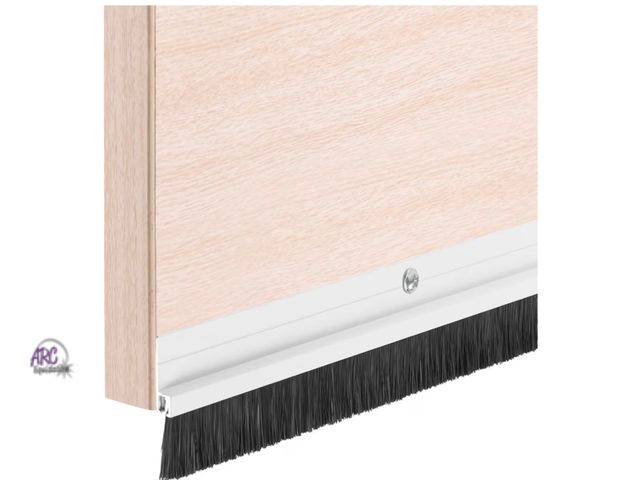 Lot 56-150850 - New uxcell 1 Pcs Door Draft Stopper Aluminum Door Weather Stripping Door Bottom Seal Strip Under Doo...