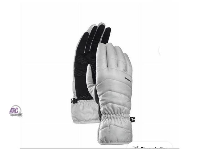 Lot 56-364234 - New, HEAD Womens Waterproof Gray Hybrid Gloves Size Medium