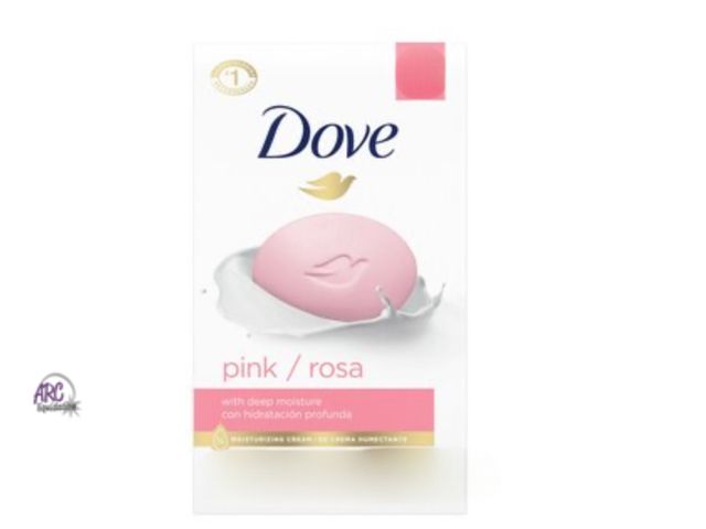 Lot 56-333160 - New 11 bars total, Dove Beauty Bar Soap, Rose/Pink, 3.75 OZ,